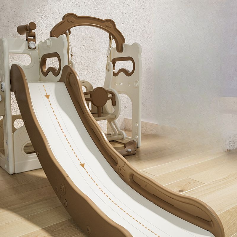 Indoor Freestanding Slide In Lemon Color For To Years With Arm