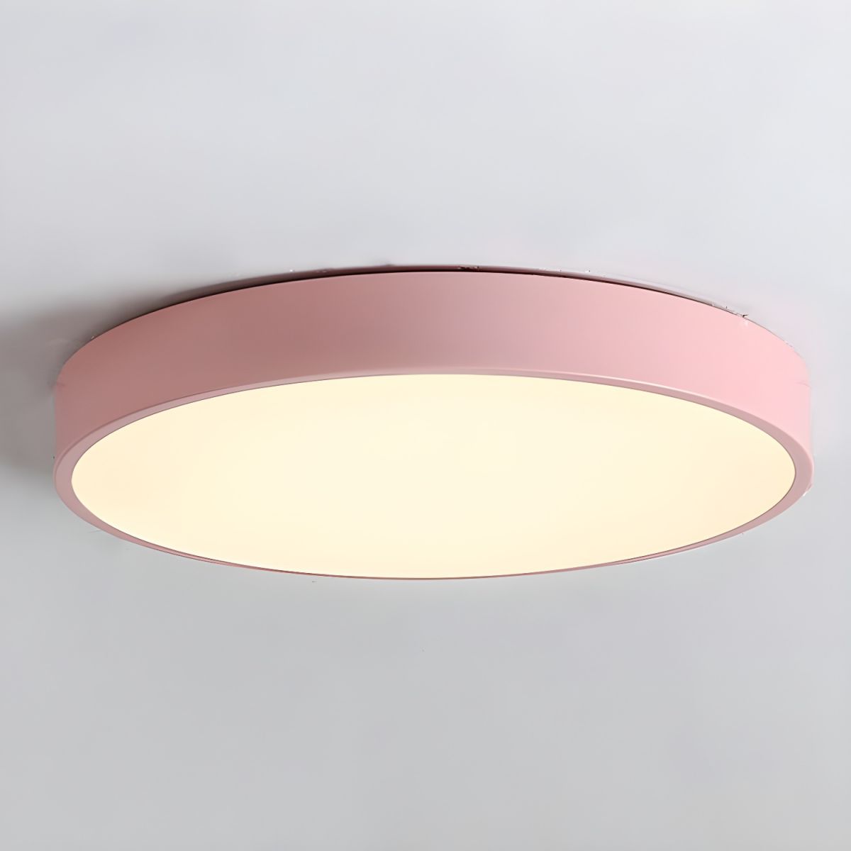 Minimalist Disc Flush Ceiling Light Acrylic Bedroom LED Flush Mount ...