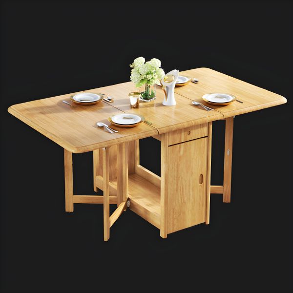 Small Spaces Ubuy Nice Folding Dining Table Mid-Century Modern