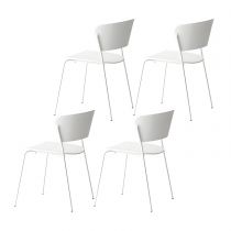 4 White Chairs