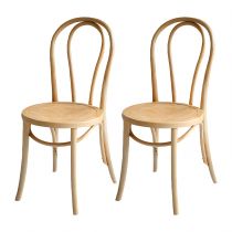 2 Wood Chairs