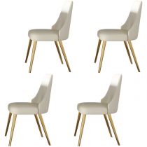 4 White Chairs