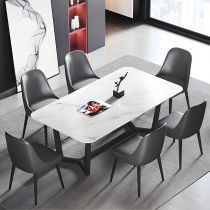 7 Pieces: Table, 6 Chairs