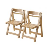 2 Wood Chairs