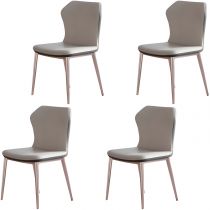 4 Weiße Stühle