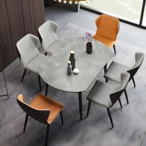 7 Pieces: Table, 6 Chairs