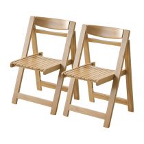 2 Wood Chairs