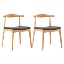 2 Wood Chairs