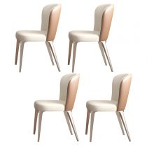 4 White Chairs