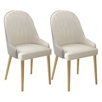 2 Beige Chairs