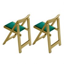 2 Green Chairs