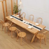 9 Pieces: Table, 8 Chairs