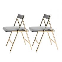 2 Chaises Gris