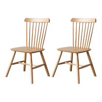 2 Wood Chairs