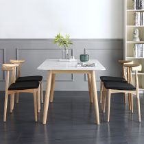 5 Pieces: Table, 4 Chairs