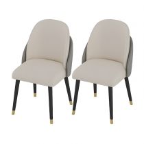 2 Beige Chairs