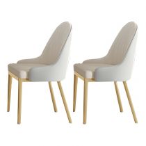 2 Beige Chairs