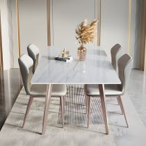 5 Pieces: Table, 4 Chairs