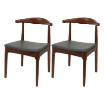 2 Brown Chairs