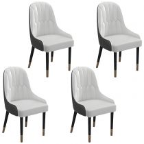 4 White Chairs