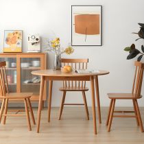 4 Pieces: Table, 3 Chairs