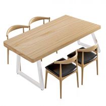 5 Pieces: Table, 4 Chairs