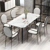 7 Pieces: Table, 6 Chairs