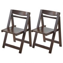 2 Brown Chairs