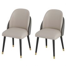 2 Beige Chairs