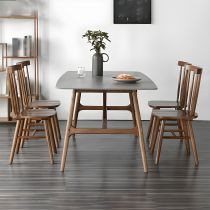 5 Pieces: Table, 4 Chairs