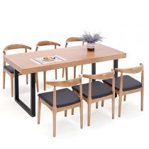 7 Pièces : Table, 6 Chaises