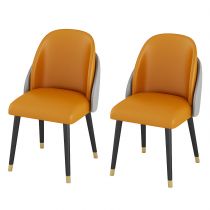 2 Orange Chairs