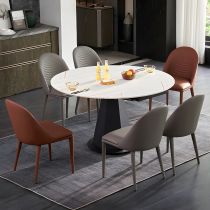 7 Pieces: Table, 6 Chairs