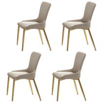 4 Beige Chairs