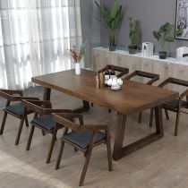 Conjunto de 7 piezas: 1 Mesa + 6 sillas