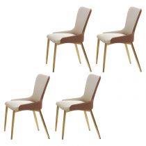 4 White Chairs