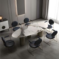7-Teiliges Set: 1 Tisch + 6 Stühle