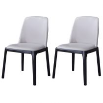 2 Graue Stühle