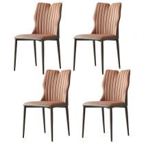 4 Chaises Orange