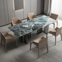 7 Pieces: Table, 6 Chairs