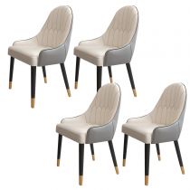 4 Beige Chairs