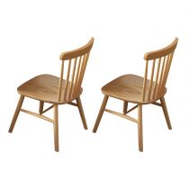 2 Wood Chairs