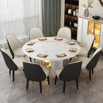 9 Pieces: Table, 8 Chairs