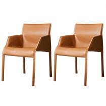 2 Orange Chairs