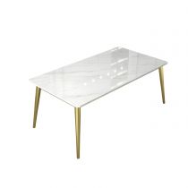 Mesa blanca 140 x 80 x 75