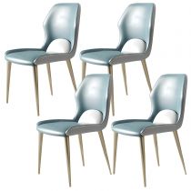 4 Blue Chairs