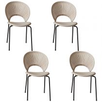 4 White Chairs