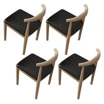 4 Black Chairs