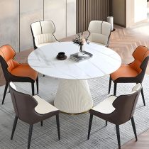 7 Pieces: Table, 6 Chairs