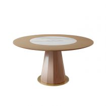 Table Marron 160 x 160 x 75